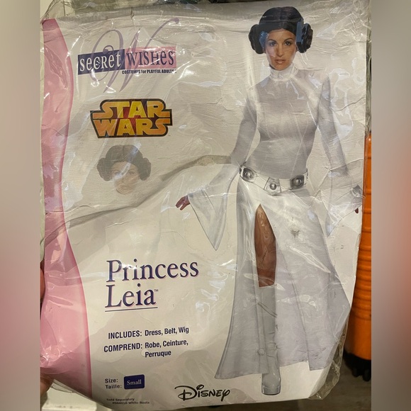 Princess Leia Halloween Costume Set - Picture 2 of 5